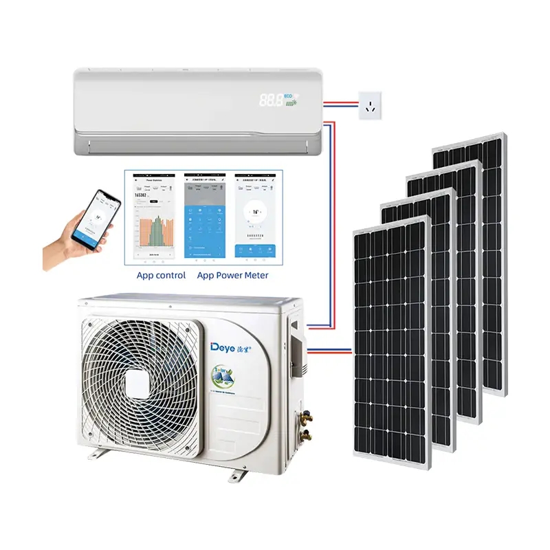 9000BTU-24000BTU кондиционер на новой энергии на солнечной энергии