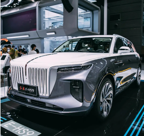 Взрослый автомобиль EV HongQi E-HS9 Новая энергия Корабли CLTC660Km 690Km Long Range