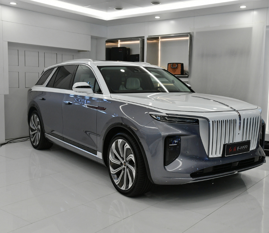 Роскошный автомобиль Hong Qi E-HS9 New Energy Vehicle с левым приводом для продажи